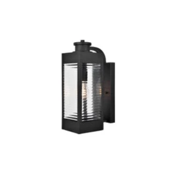 HARDWARE HOUSE 1-LIGHT BLACK PHOTOCELL LATERN - 251112