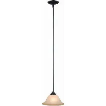 HARDWARE HOUSE DOVER OIL RUBBED BRONZE 1-LIGHT PENDANT LIGHT - 127882