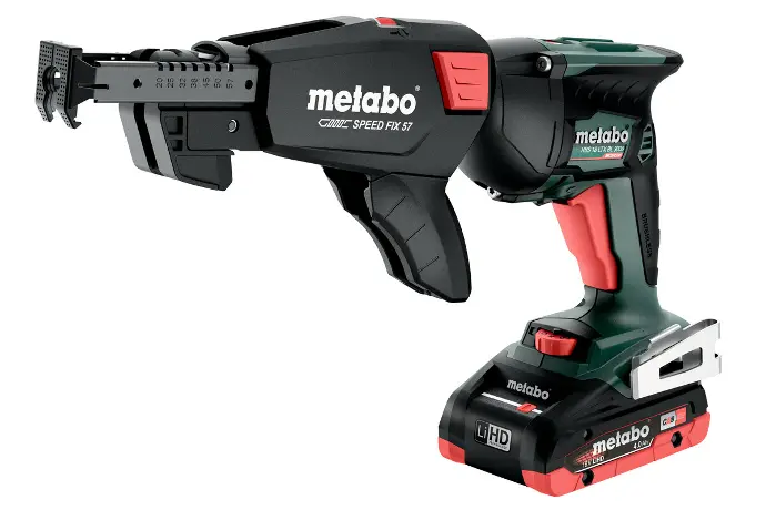 HBS 18 LTX BL 3000 CORDLESS SCREWDRIVER FOR WOODWORKING METABO - 6...