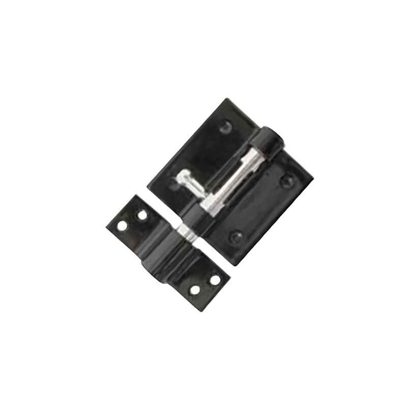 HEAVY DUTY TOWER BOLT BLACK PLATED 6" WITH SCRWS - DX1456 