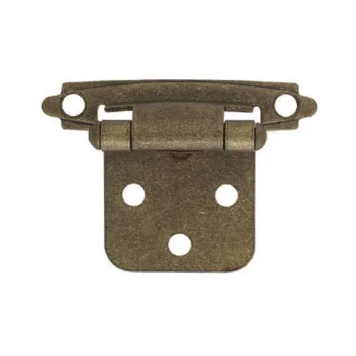 HINGES CABINET HARDWARE 2PK 2 X 3/4" AB - H0103BV-AB-02