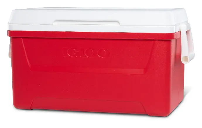 IGLOO COOLER 48 QT LAGUNA RED