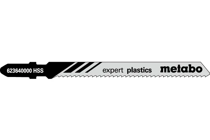 JIG SAW BLADE EXPERT PLASTICS 74/2.0MM T12 T101A METABO - 623640000