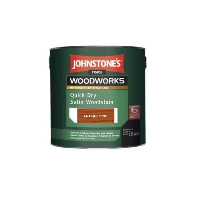 JOHNSTON - SATIN WOOD STAIN - ANTIQUE PINE .75 LT