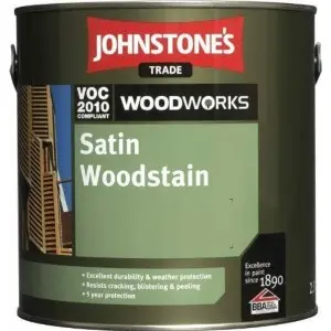 JOHNSTON - SATIN WOOD STAIN - ANTIQUE PINE 5 LT