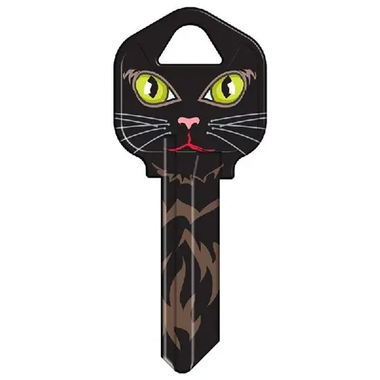 KEYBLANK KWIKSET LOCK BLK CAT  HY-KO - KW1-37