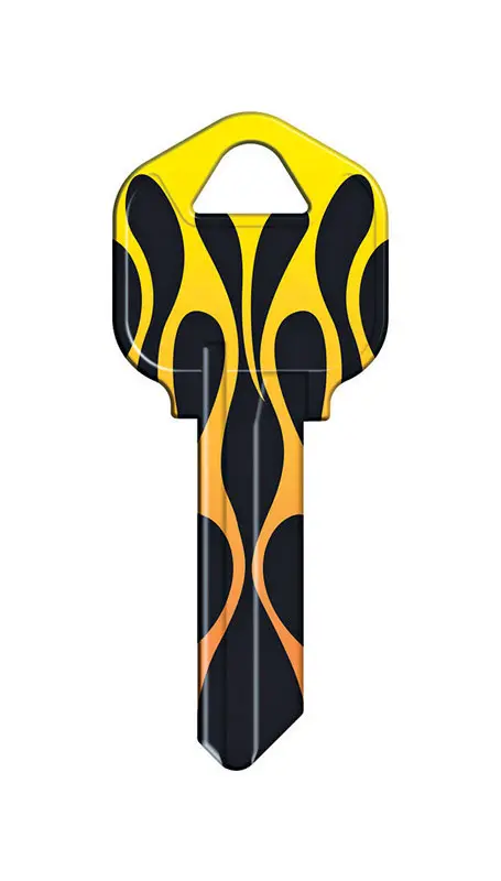 KEYBLANK KWIKSET LOCK FLAME HY-KO - KW1-18