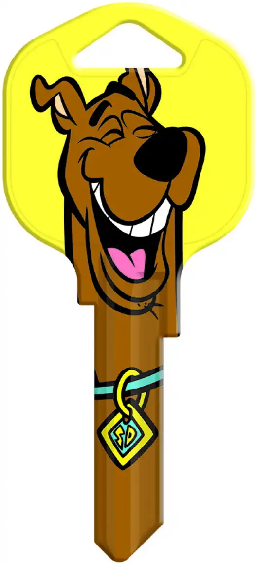 KEYBLANK KWIKSET LOCK SCOOBY DOO HY-KO - KW1/10/11