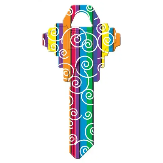 KEYBLANK SCHLAGE COLOR HY-KO - SC1-21