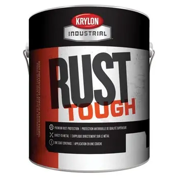 KRYLON INDUSTRIAL TOUGH COATING DARK MACHINERY GRAY GLOSS ALKYD PAINT GAL - K00530663-16