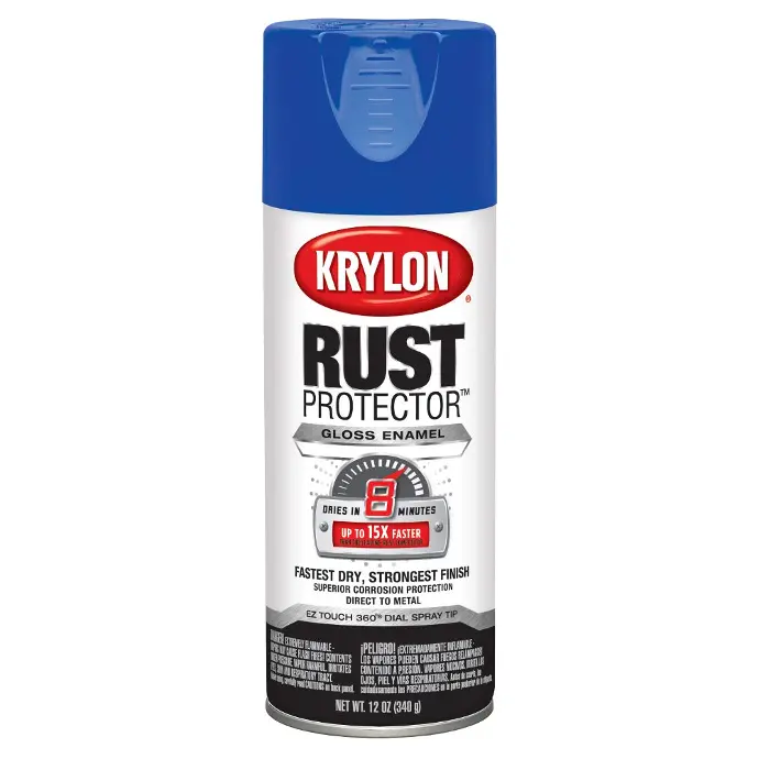 KRYLON SPRAY PAINT 69014 RUST PROTECTOR GLOSS BASIC BLUE - K06901400