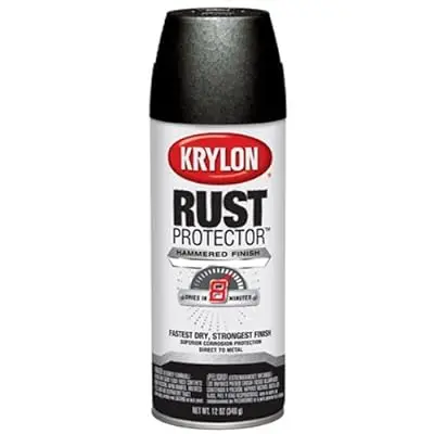KRYLON SPRAY PAINT 69324 RUST PROTECTOR BLACK HAMMERED - K06932400