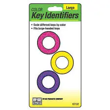 LARGE KEY IDENTIFIERS 3/CARD HY-KO - KC132