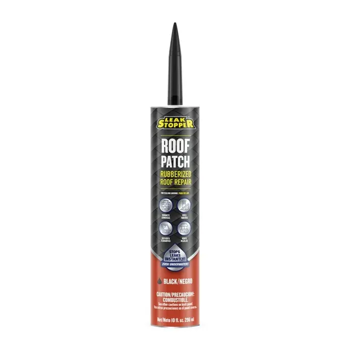 LEAK STOPPER GARDNER BLACK ROOF LEAK STOPPER RUBBERIZED 10oz - 0319...