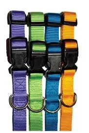LEATHER BROTHER 1" KWIK KLIP NYL ADJUSTABLE COLLAR 18-26" NPK - 100...
