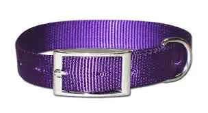 LEATHER BROTHER 1" REG 1PLY NYLON COLLAR ADJ HARN/NPK - 17L-NPK