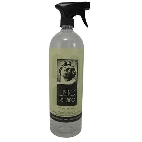 LUSTRO ITALIANO 32OZ STONE CLEANER LARGE - LUSTRO CLEAN 32