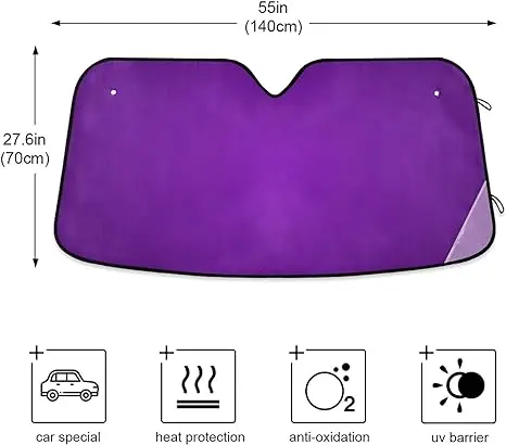 MAJIC JUMBO SUNSHADE - PURPLE