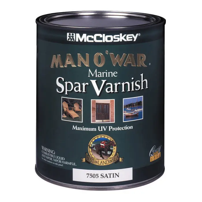 MCCLOSKREY MAN O'WAR LOW VOC MARINE SPAR GLOSS CLEAR VARNISH GAL