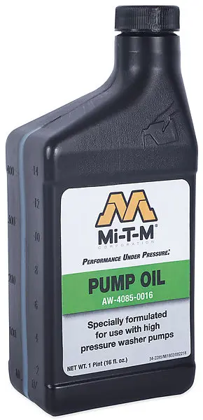 MI-T-M OIL SEPACIALLY FOR HIGH PRESSURE WASHER PUMP - AW-4085-0016