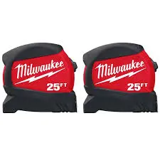 MILWAUKEE 25FT X 1.2" WIDE BLADE TAPE MEASURE PACK - 48-22-0425G