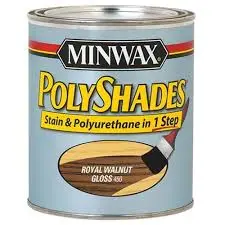 MINWAX POLYSHADES L61490444C WOOD STAIN AND POLYURETHANE NATURAL CHERRY GLOSS 