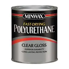 MINWAX POLYURETHANE FAST DRYING CLEAR GLOSS QUART - 63000444