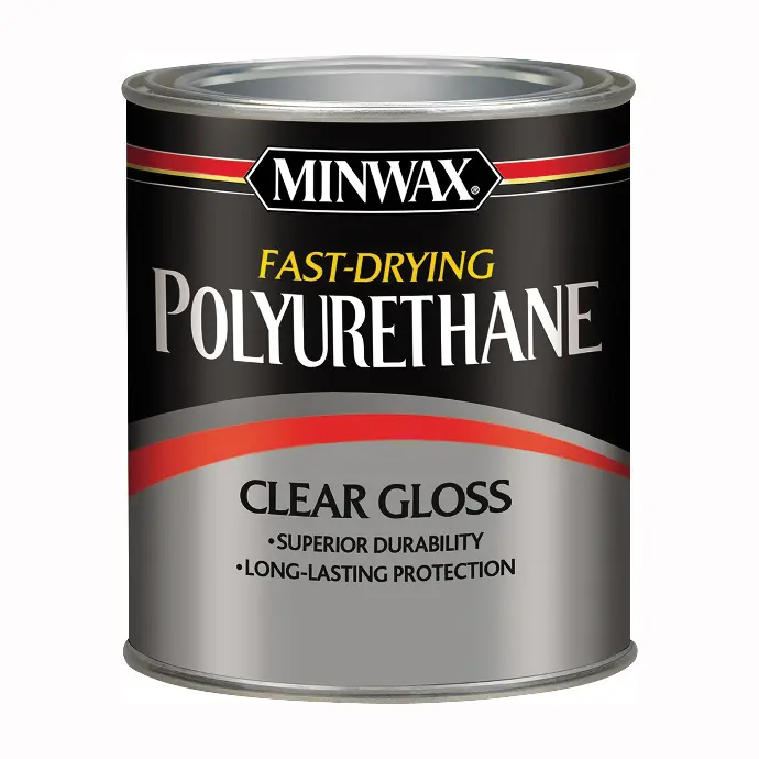 MINWAX POLYURETHANE FAST DRYING CLEAR GLOSS- 230004444 1/2PT