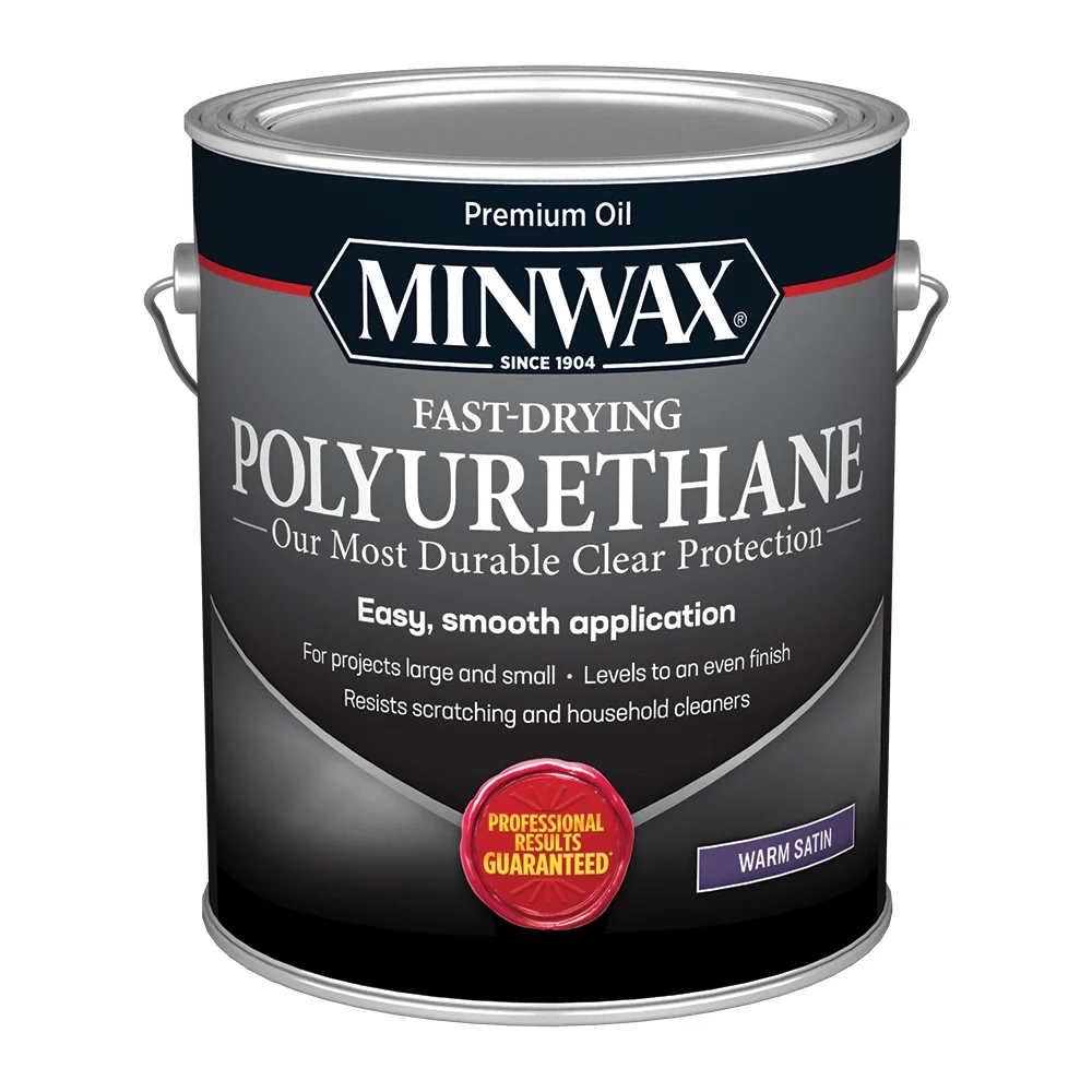 MINWAX POLYURETHANE FAST DRYING CLEAR SATIN QUART - 63010444