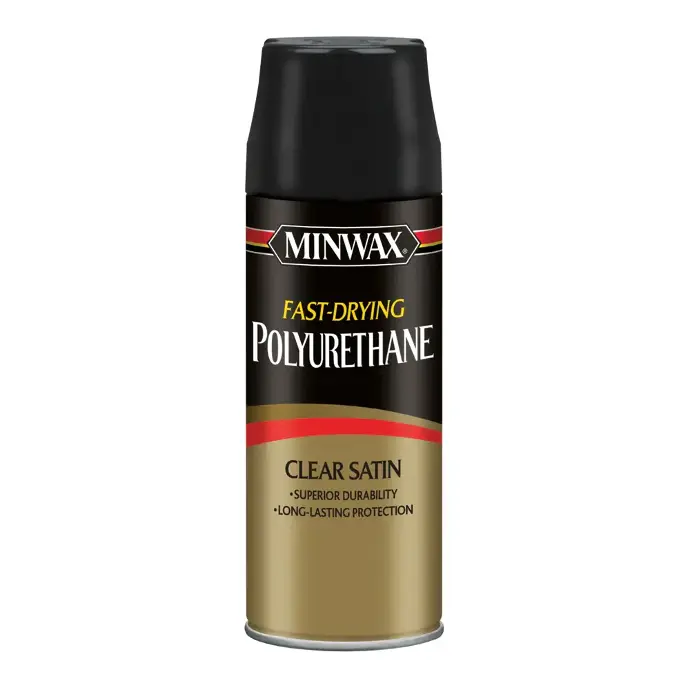 MINWAX POLYURETHANE SPRAY FAST DRYING CLEAR SATIN CAN - 33060000