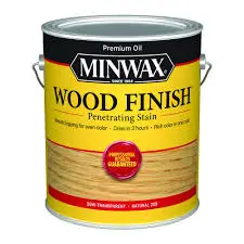 MINWAX WOOD FINISH PENETRATING STAIN NATURAL 209A GAL - 71000000