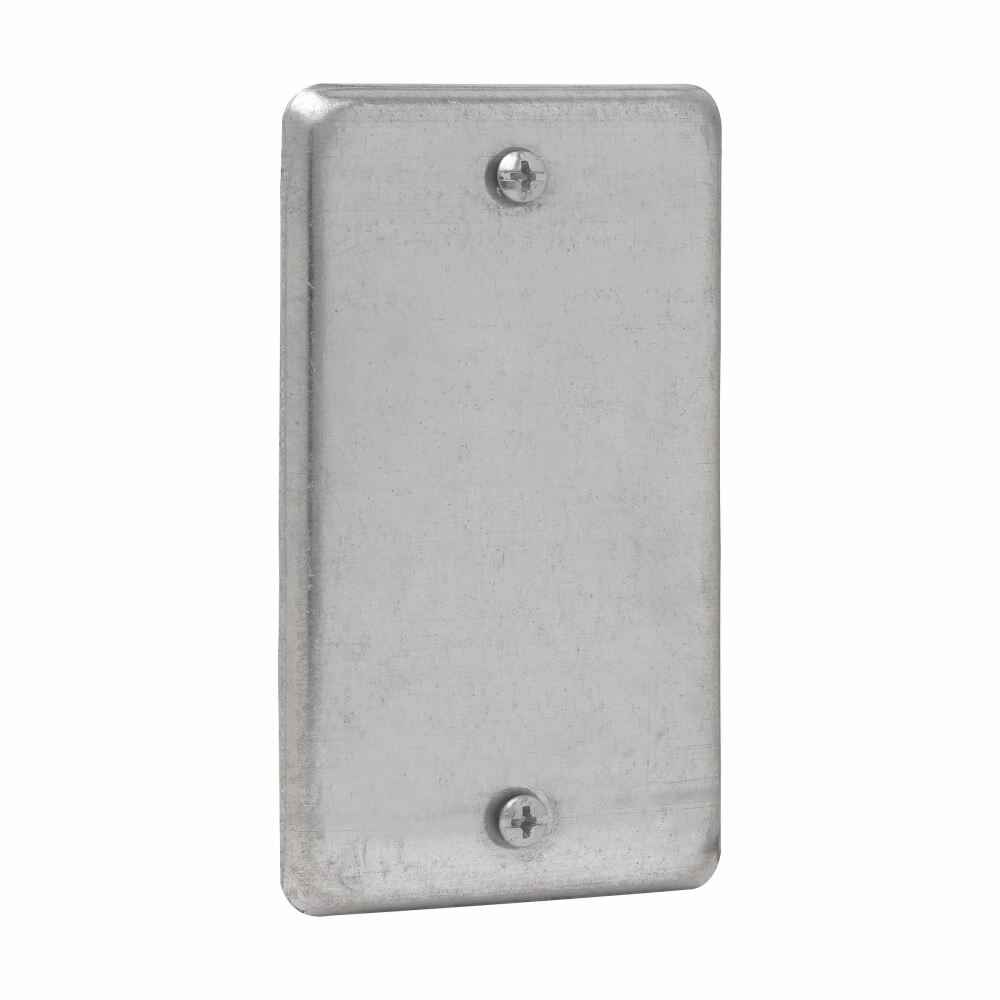 Metal Blank cover rectangular 10001 - TP608