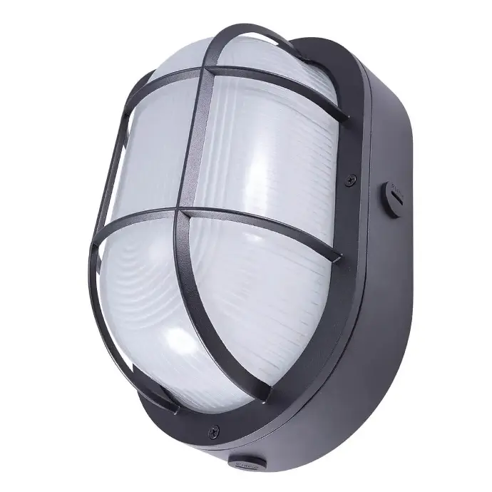 NATURALED BULKHEAD WALL LIGHT DECORATIVE WALL SCONE 3000K 120V BLACK - 7025