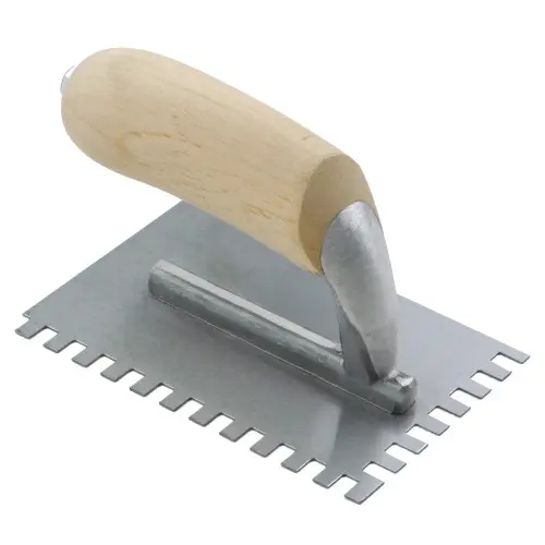 NOTCH TROWEL SQ 1/4 X 3/8 X 11" X 5" - BRBTR1438