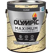 OLYMPIC SEALER CLEAR WP 2YR PROTECTION-1 GAL-57500A 