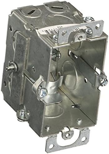 ORBIT GANGABLE METAL ELECTRICAL BOX 2-1/2" DEEP 1/2" KO- GB-1