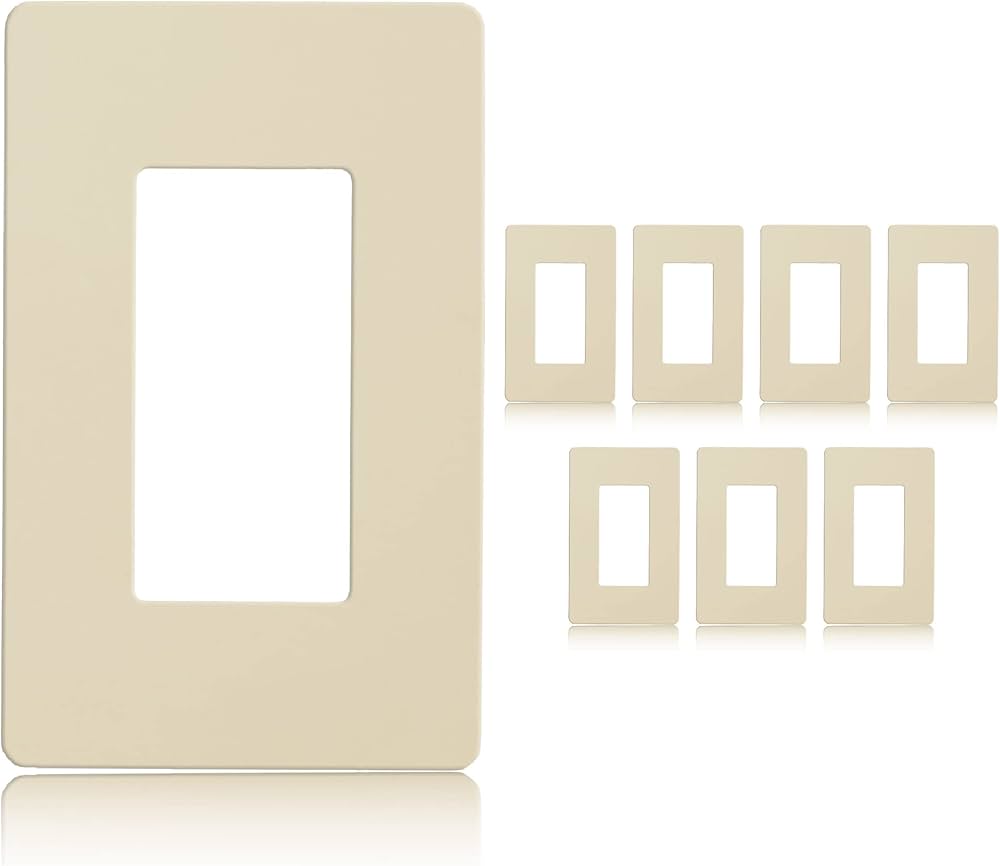 OUTLET AND SWITCH COVER IVORY - 202