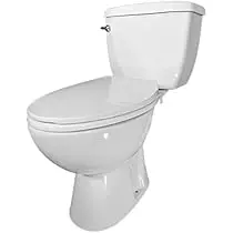 P-TRAP ELONGATED TOILET SET - PELSET