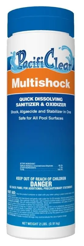 PACIFICLEAR MULTISHOCK GRANULE BOTTLE 4LB - F135002024PC