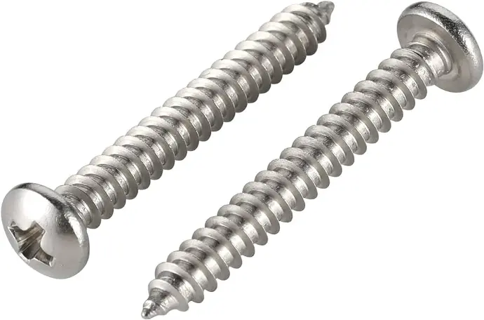 PAN HEAD GALV PHILIP METAL SCREW #8 X 1-1/2" 80054 - EACH