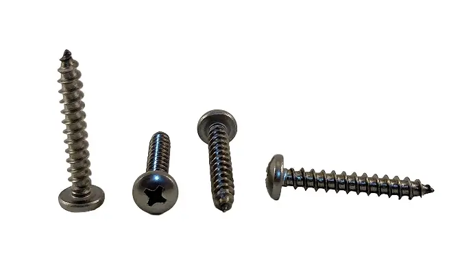 PAN HEAD SS PHILIP METAL SCREW #10 1/4 X 1-1/2 - EACH