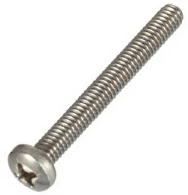 PAN HEAD SS PHILIP SCREW #10 - 24 X 1" - 828506 - EACH