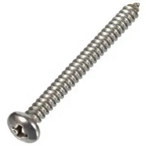 PAN HEAD SS PHILIPS SHEET METAL SCREW #10 x 1/2" - 823284 - EACH