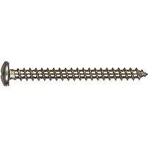 PAN HEAD SS PHILIP SCREW #8 X 2"  - 823274 EACH