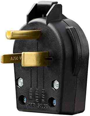 PARALLEL ANGLE PLUG 50A/250V - S42-SP- S42