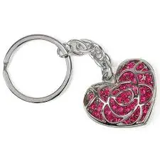 PINK CUT OUT HEART HY-KO - KH706