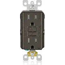 PLASTIC 1-GANG GFCI WEATHERPROOF  DECORA COVER - VERTICAL - 1CP-GV