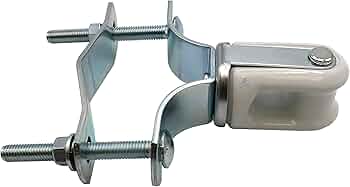 PORCELAIN WIRE HOLDER FOR MAST 1-1/4” to 3”  PWH-M