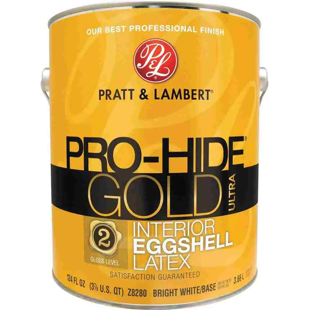 PRATT & LAMBERT TRY IT ON COLOR SAMPLE INTERIOR EGGSHELL BRIGHT WHITE/BASE QUART - 0000Z8880-44
