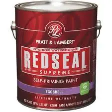 PRATT& LAMBERT REDSEAL INTERIOR LATEX EGGSHELL BASE 3 1GAL - 0000Z2...
